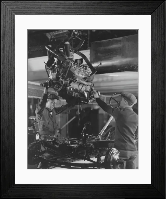 Framed Print : Assembly Line Production Framed Print : Assembly Line Production