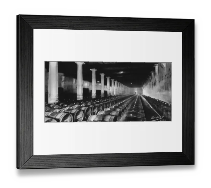Framed Print : Barrels in Bordeaux Framed Print : Barrels in Bordeaux