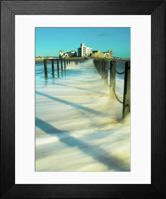 Framed Print : Knightstone Causeway Framed Print : Knightstone Causeway