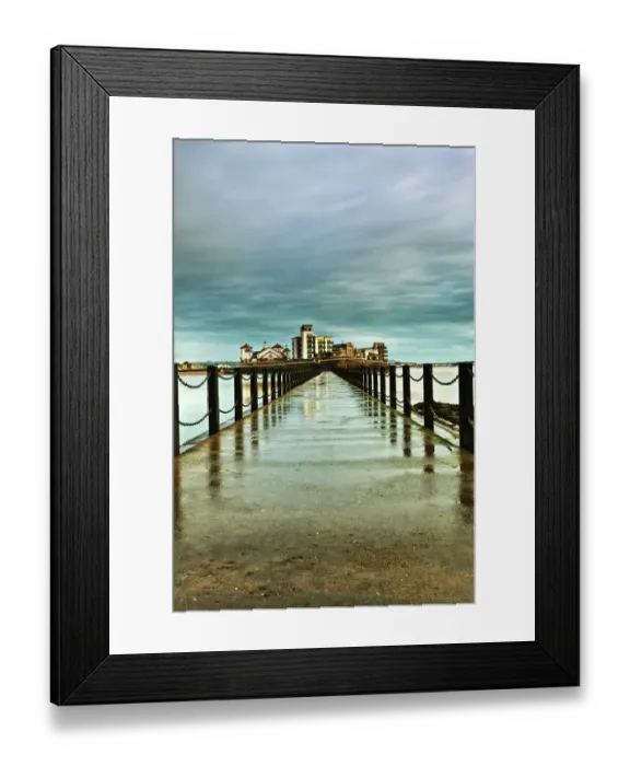 Framed Print : Walkway reflections Framed Print : Walkway reflections