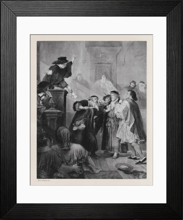 Framed Print : The Merchant of Venice by William Shakespeare, published 1886 Framed Print : The Merchant of Venice by William Shakespeare, published 1886