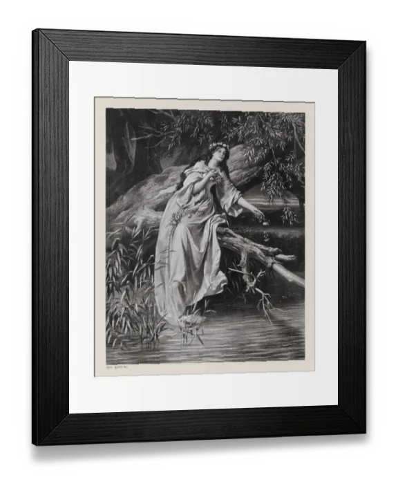 Framed Print : Hamlet, tragedy by William Shakespeare, published in 1886 Framed Print : Hamlet, tragedy by William Shakespeare, published in 1886