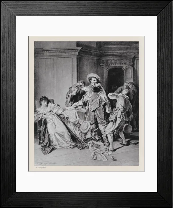 Framed Print : The Taming of the Shrew by William Shakespeare, published 1886