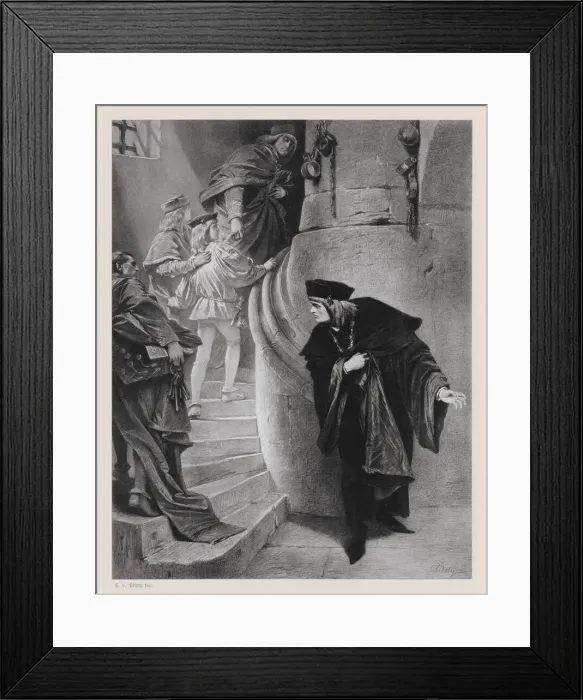 Framed Print : Richard III, play by William Shakespeare, published in 1886 Framed Print : Richard III, play by William Shakespeare, published in 1886