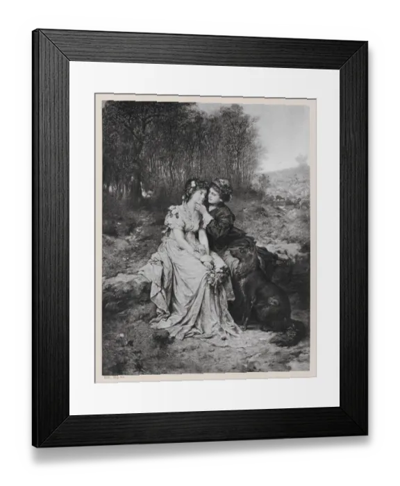 Framed Print : The Winters Tale by William Shakespeare, published in 1886 Framed Print : The Winters Tale by William Shakespeare, published in 1886