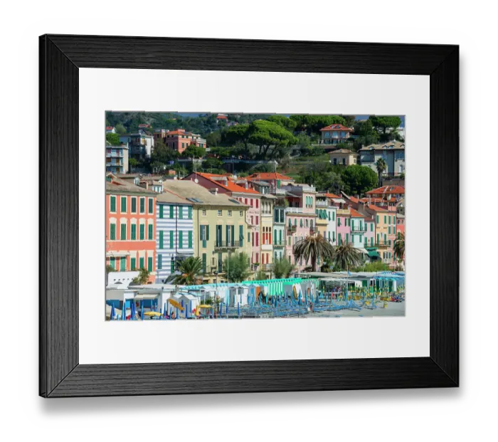 Framed Print : Picturesque fishing village, Celle Ligure Framed Print : Picturesque fishing village, Celle Ligure