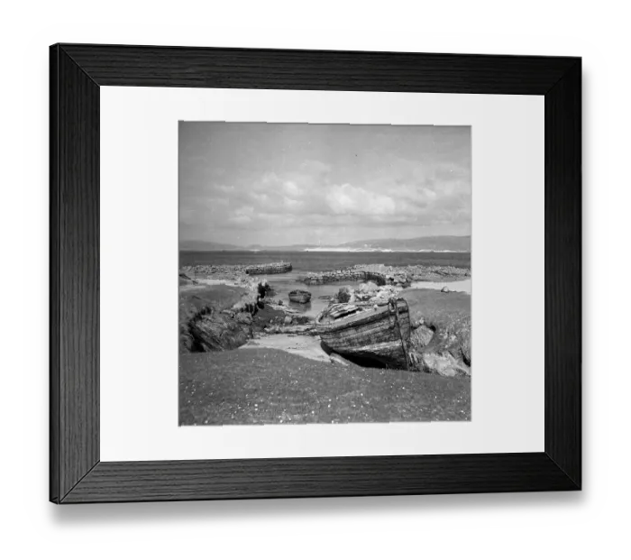 Framed Print : Eoligarry Jetty Framed Print : Eoligarry Jetty