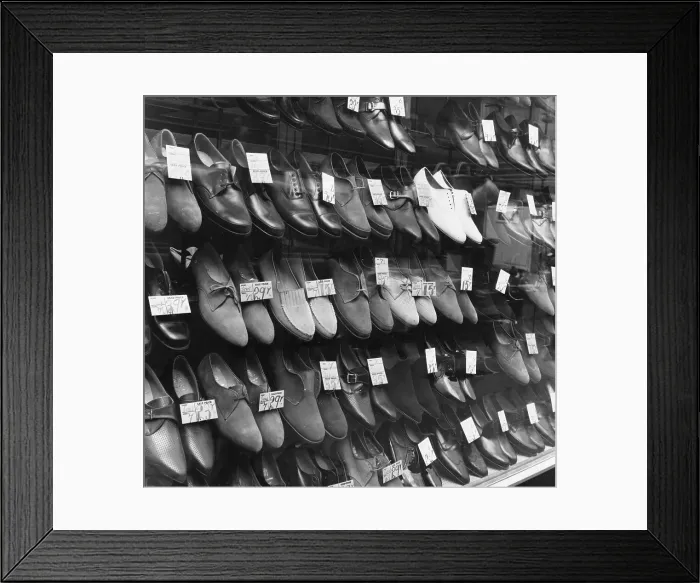 Framed Print : Bargain Shoes Framed Print : Bargain Shoes