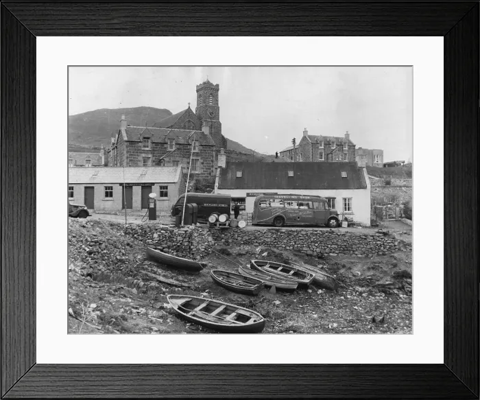 Framed Print : Shipping Village Framed Print : Shipping Village