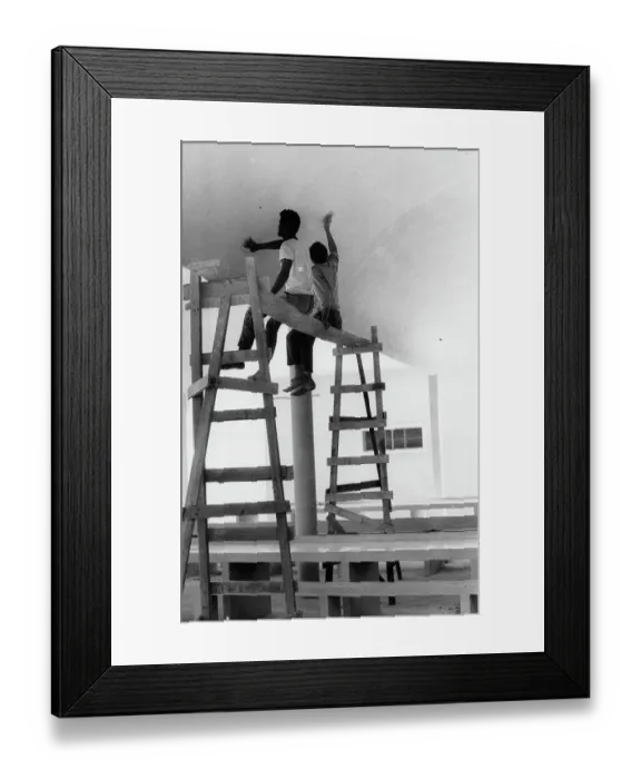 Framed Print : Washing White Framed Print : Washing White
