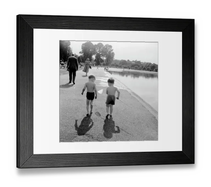 Framed Print : Anglers Head Home