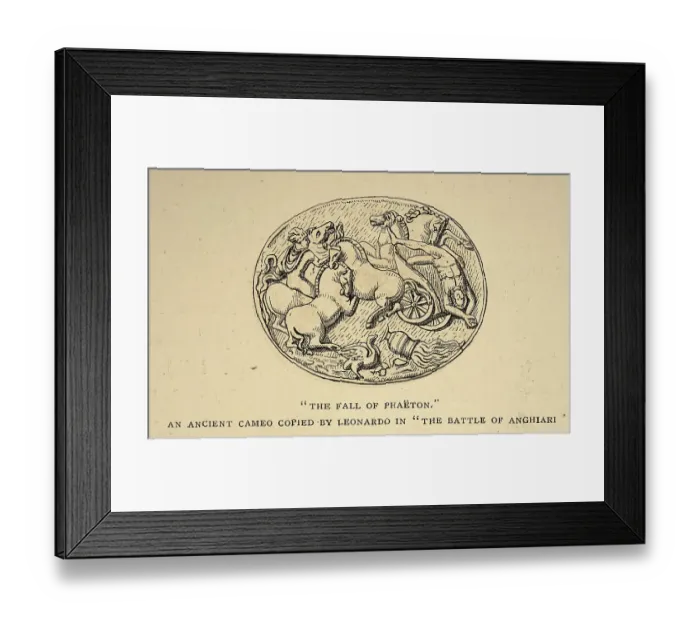 Framed Print : The fall of Phaethon, Early renaissance art, Leonardo da Vinci Framed Print : The fall of Phaethon, Early renaissance art, Leonardo da Vinci