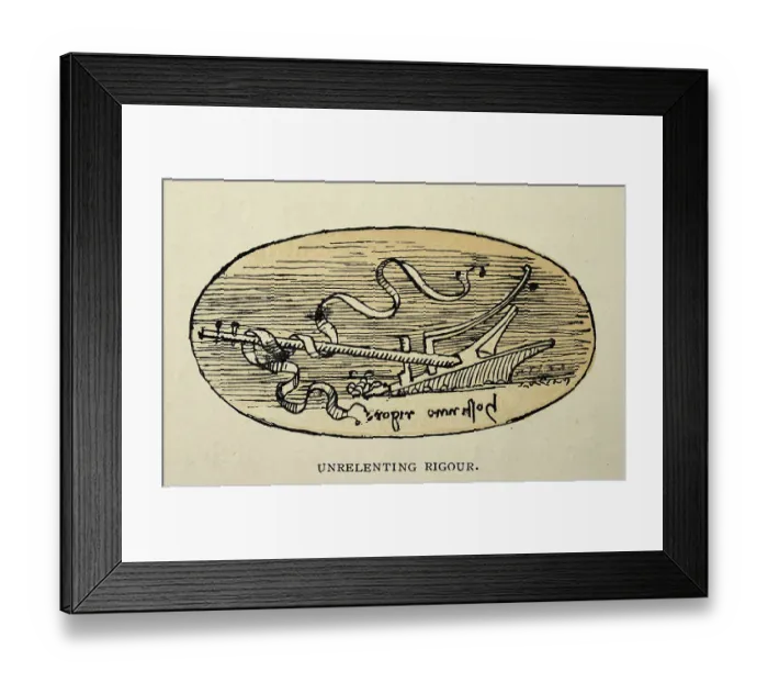 Framed Print : Vintage illustration, After the sketch by Leonardo da Vinci, Unrelenting rigour, Plough, Early renaissance art Framed Print : Vintage illustration, After the sketch by Leonardo da Vinci, Unrelenting rigour, Plough, Early renaissance art