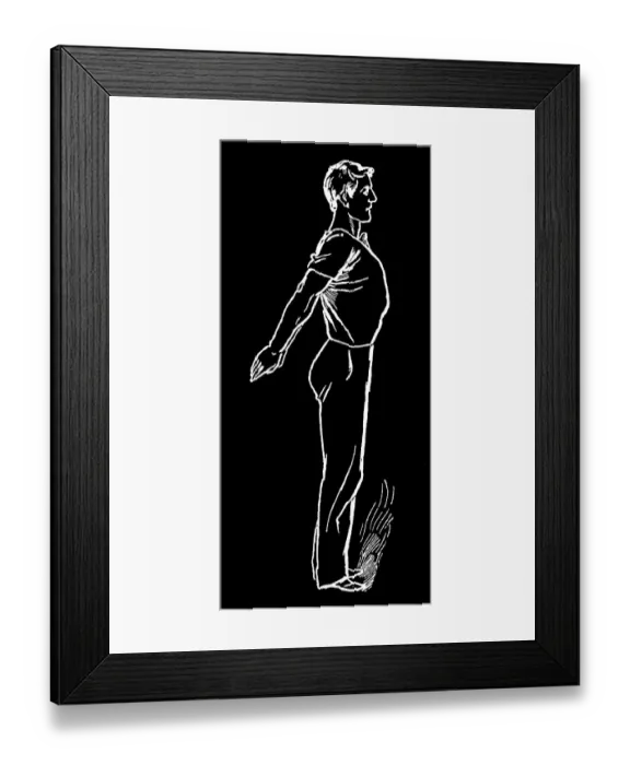 Framed Print : Old engraved illustration of Hygienic Gymnastics, healthy lifestyle - leg, body and arm exercises Framed Print : Old engraved illustration of Hygienic Gymnastics, healthy lifestyle - leg, body and arm exercises
