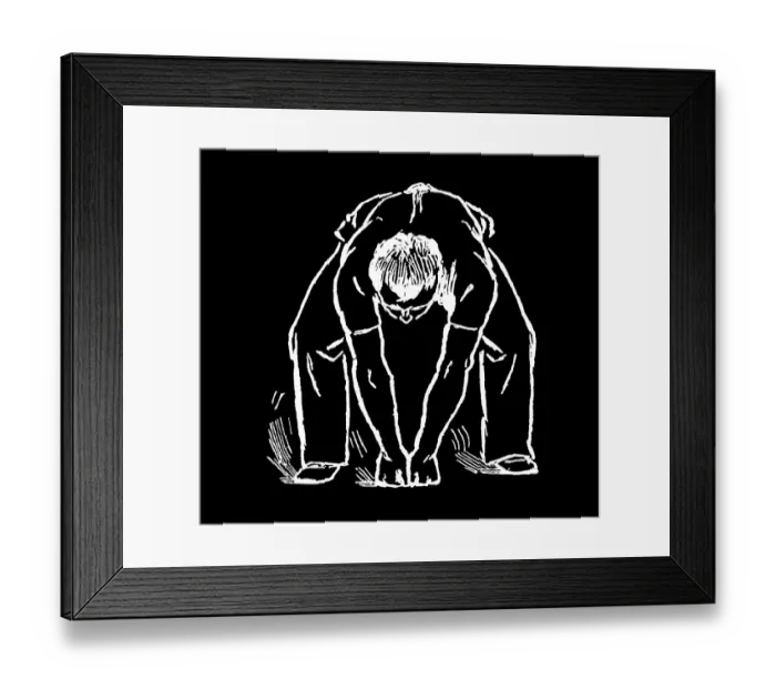 Framed Print : Old engraved illustration of Hygienic Gymnastics, healthy lifestyle - leg, body and arm exercises Framed Print : Old engraved illustration of Hygienic Gymnastics, healthy lifestyle - leg, body and arm exercises