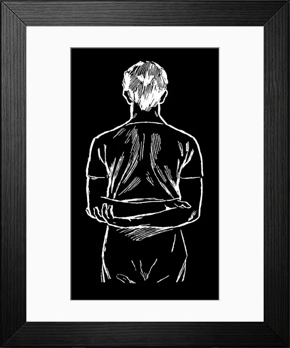 Framed Print : Old engraved illustration of Hygienic Gymnastics, healthy lifestyle - leg, body and arm exercises