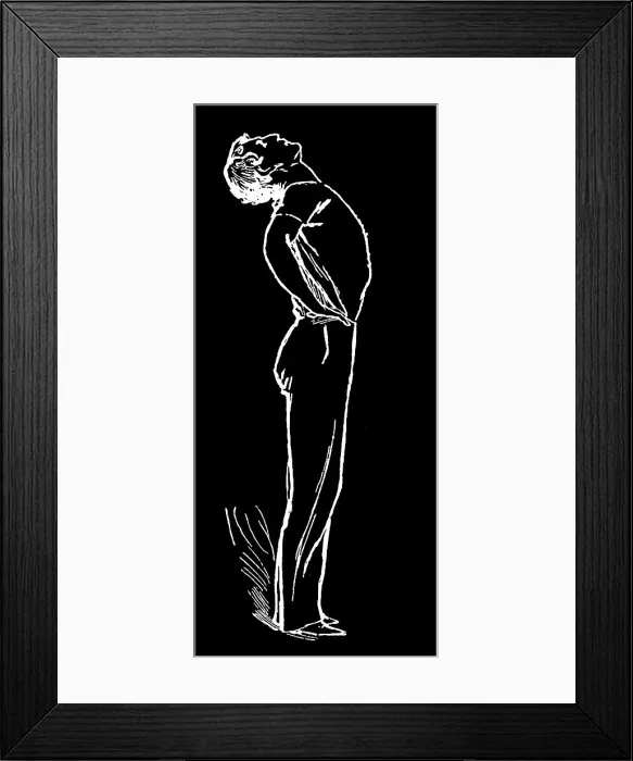 Framed Print : Old engraved illustration of Hygienic Gymnastics, healthy lifestyle - leg, body and arm exercises