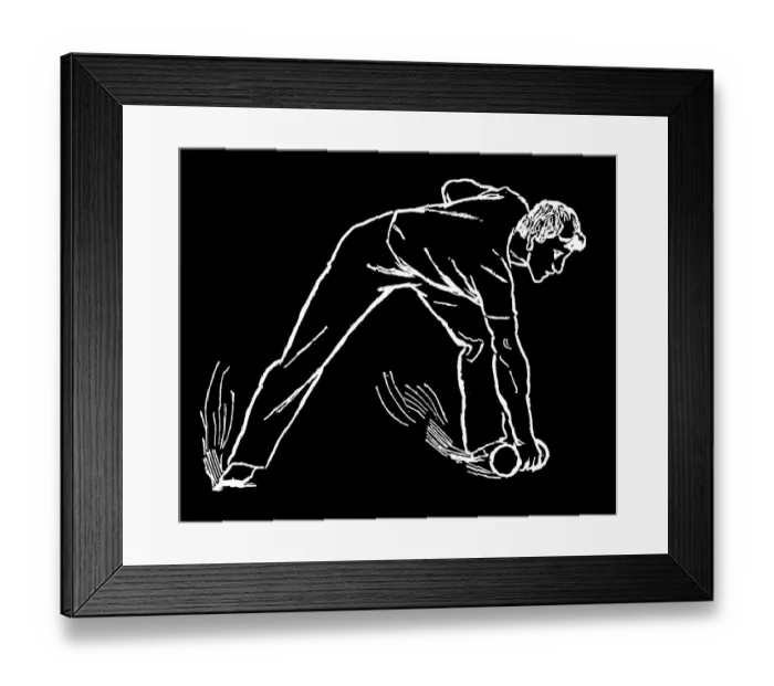Framed Print : Old engraved illustration of Hygienic Gymnastics, healthy lifestyle - dumbbell exercises