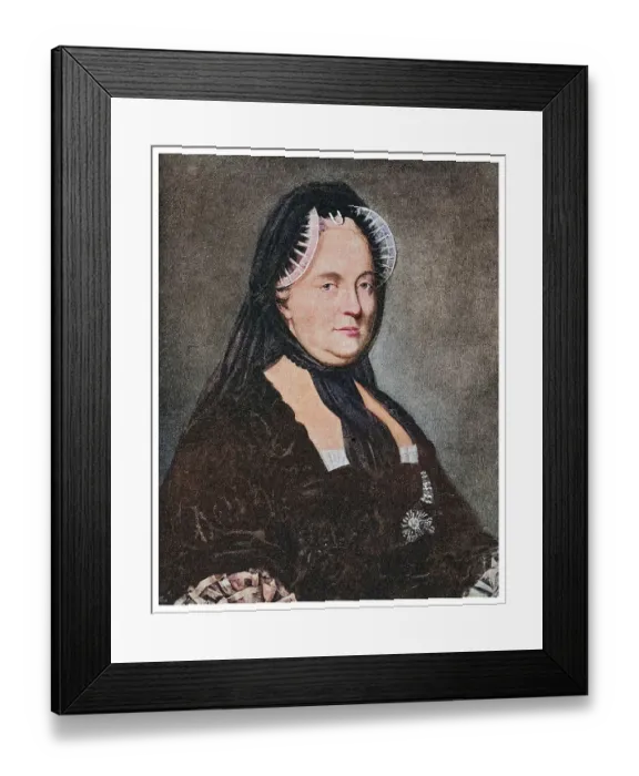 Framed Print : Portrait of Maria Theresa, Empress of Austria as a widow Framed Print : Portrait of Maria Theresa, Empress of Austria as a widow