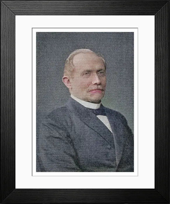 Framed Print : Portrait of Arnold Heinrich Albert von Maybach (1822-1904) German lawyer, politician and railway manager Framed Print : Portrait of Arnold Heinrich Albert von Maybach (1822-1904) German lawyer, politician and railway manager