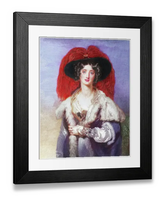 Framed Print : Portrait of Julia Floyd (1795-1859) wife of British statesman Sir Robert Peel by Sir Thomas Lawrence Framed Print : Portrait of Julia Floyd (1795-1859) wife of British statesman Sir Robert Peel by Sir Thomas Lawrence