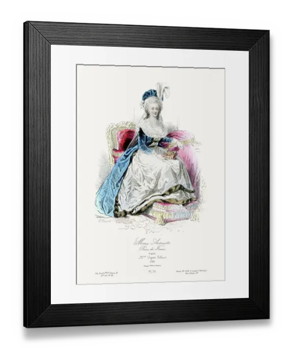 Framed Print : Marie Antoinette Framed Print : Marie Antoinette