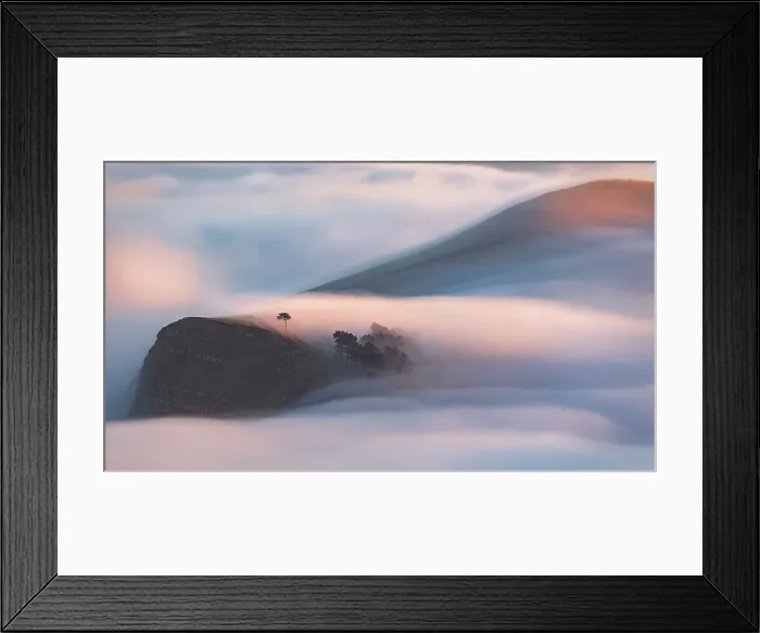 Framed Print : Back Tor and Lose Hill Pike sunrise, English Peak District. UK Framed Print : Back Tor and Lose Hill Pike sunrise, English Peak District. UK