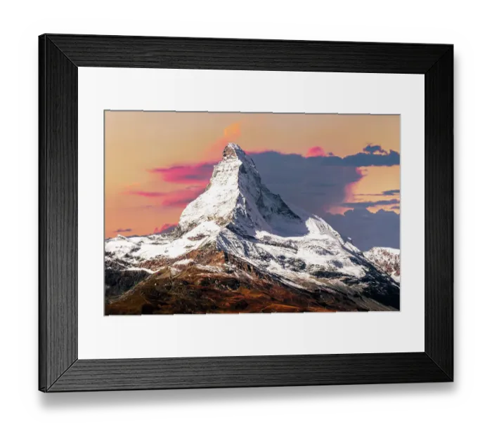 Framed Print : Matterhorn Framed Print : Matterhorn