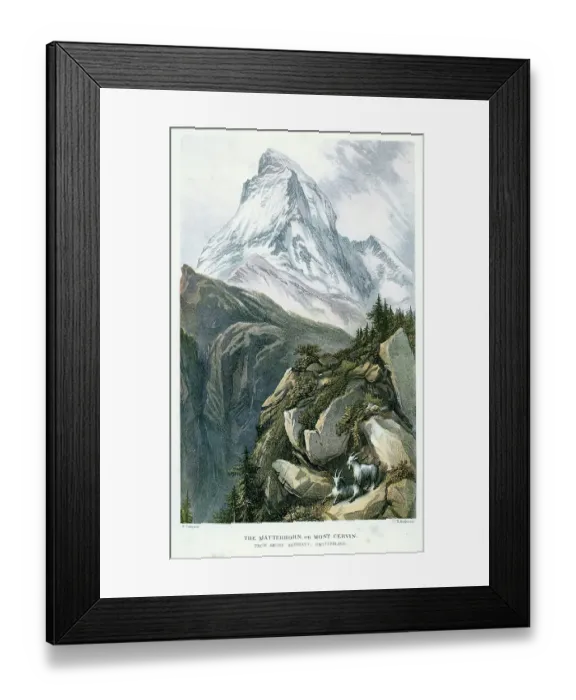 Framed Print : Matterhorn or Mont Cervin