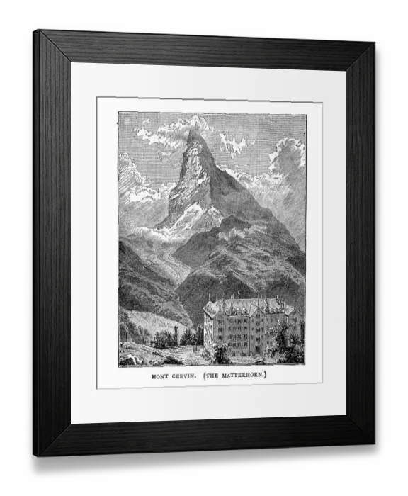 Framed Print : Matterhorn or Mont Cervin Framed Print : Matterhorn or Mont Cervin
