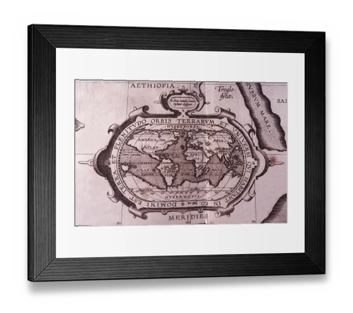 Framed Print : A Planisphere Framed Print : A Planisphere