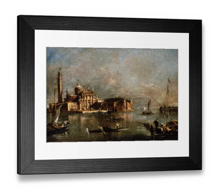 Framed Print : San Giorgio Maggiore with the Tip of the Giudecca Framed Print : San Giorgio Maggiore with the Tip of the Giudecca