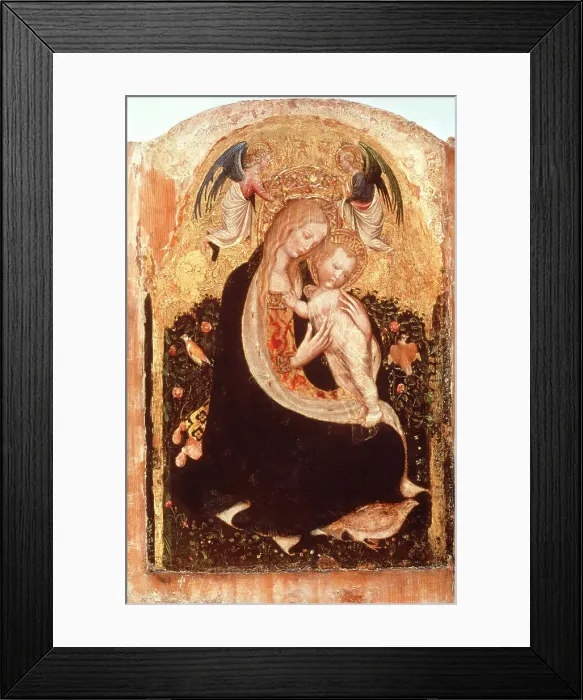 Framed Print : Madonna of the Quail Framed Print : Madonna of the Quail