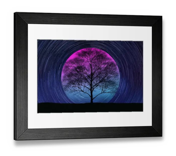 Framed Print : Stars trail Framed Print : Stars trail
