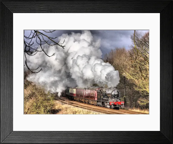 Framed Print : Steam Locomotive Framed Print : Steam Locomotive