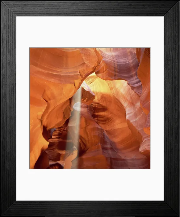 Framed Print : Antelope Canyon sandstone formations Framed Print : Antelope Canyon sandstone formations
