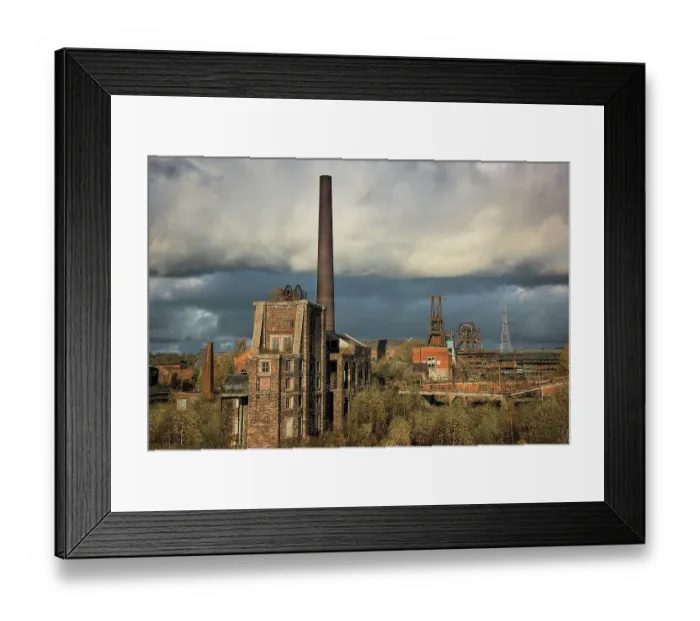 Framed Print : Derelict site of Chatterley Whitfield Framed Print : Derelict site of Chatterley Whitfield