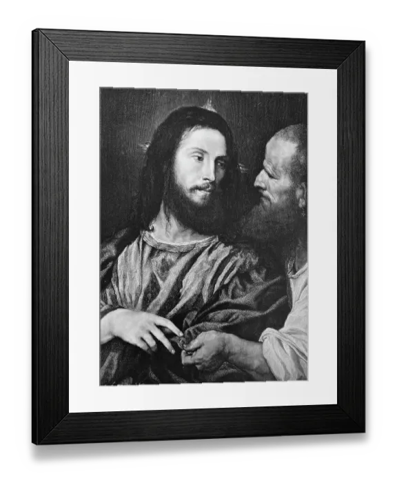 Framed Print : Jesus, tempted by the Pharisee Framed Print : Jesus, tempted by the Pharisee