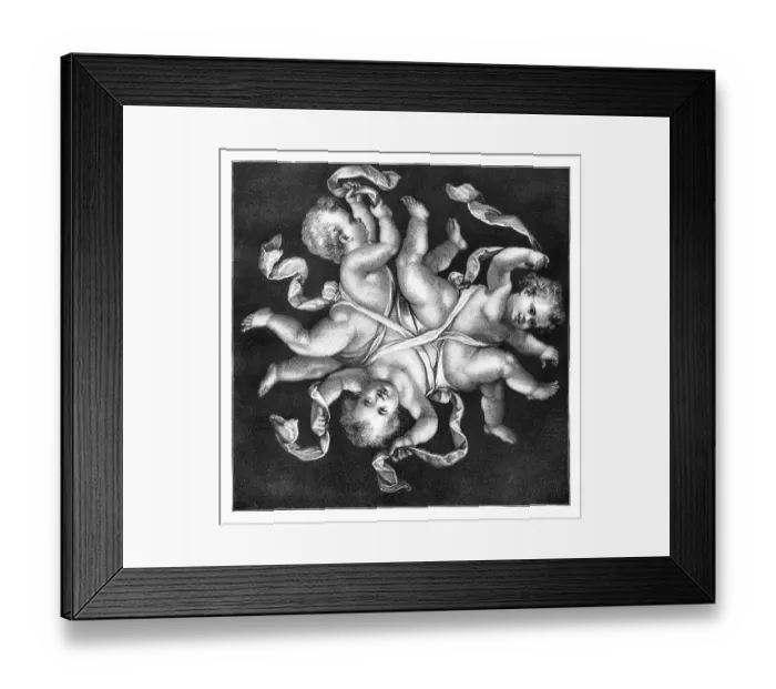Framed Print : Triskele symbol of three angels Framed Print : Triskele symbol of three angels