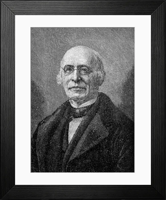 Framed Print : WM. lloyd Garrison Framed Print : WM. lloyd Garrison