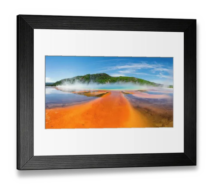 Framed Print : Grand Prismatic Spring Framed Print : Grand Prismatic Spring