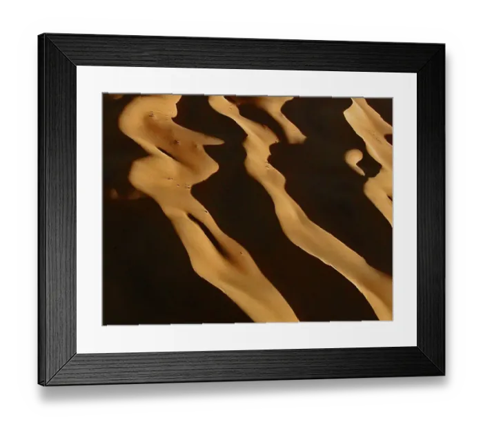 Framed Print : Aerial View of Namibian Sand Dunes Framed Print : Aerial View of Namibian Sand Dunes