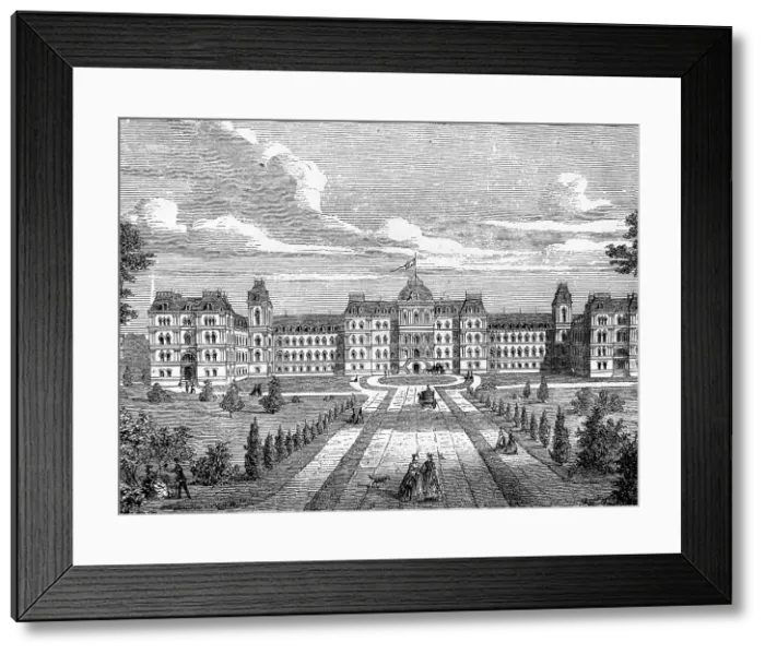 Framed Print : Vassar College, USA Framed Print : Vassar College, USA