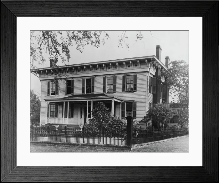 Framed Print : White House Of The Confederacy Framed Print : White House Of The Confederacy