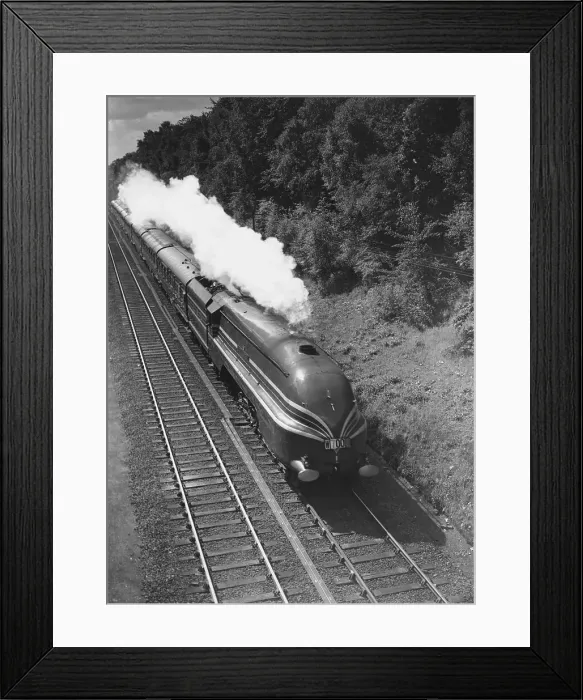 Framed Print : London Midland & Scottish Railway's ‘Coronation Scot Framed Print : London Midland & Scottish Railway's ‘Coronation Scot
