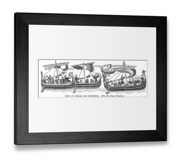 Framed Print : Ships of William the Conqueror Framed Print : Ships of William the Conqueror