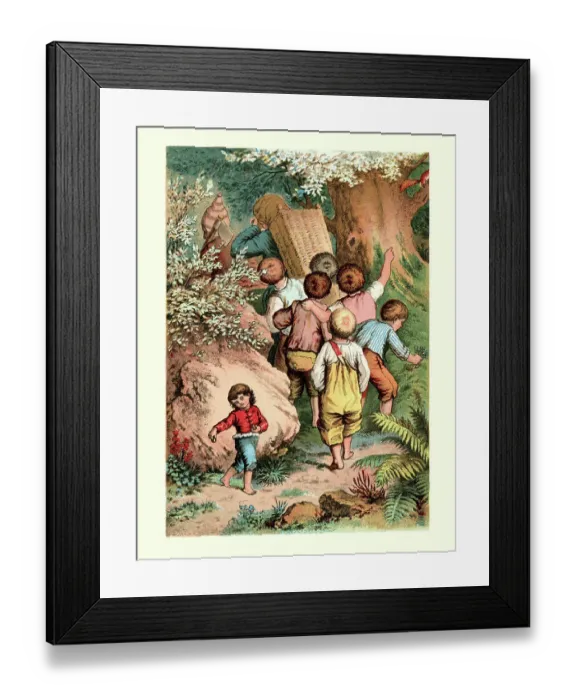 Framed Print : Thumbling - Little Tom Thumb Framed Print : Thumbling - Little Tom Thumb