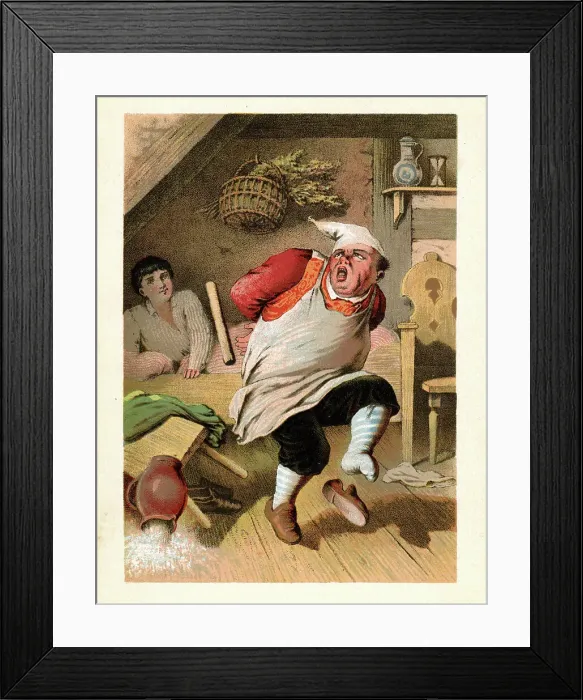 Framed Print : Wishing-Table, Gold-Ass, and Cudgel in the Sack
