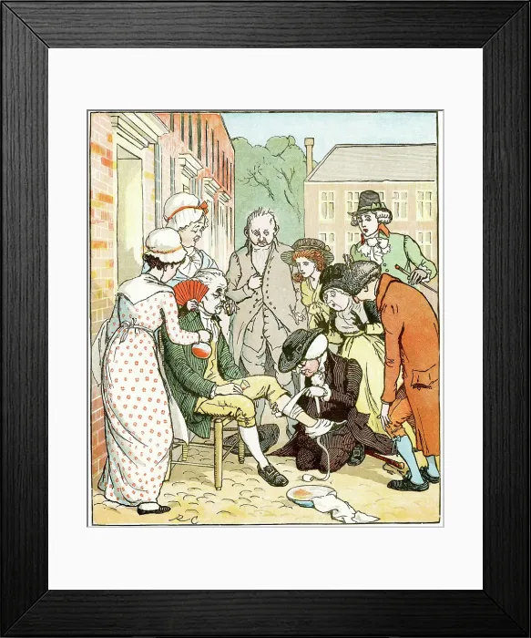 Framed Print : Wound it seem'd both sore and sad Framed Print : Wound it seem'd both sore and sad