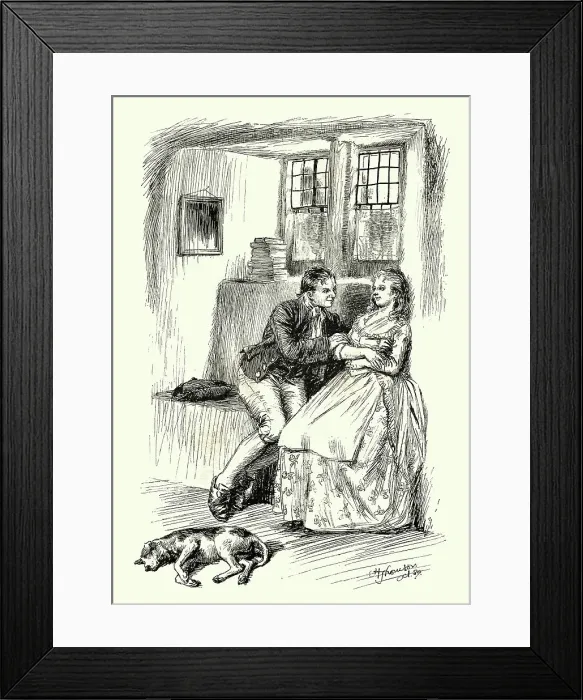 Framed Print : Nursery rhyme Oh Dear! What Can the Matter Be?